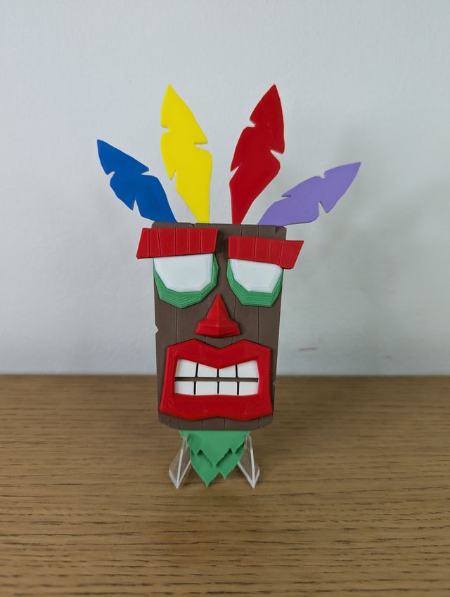 Maschera Aku Aku Crash Bandicoot