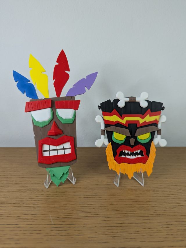 Maschera Aku Aku Crash Bandicoot