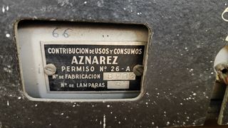 Radio antigua RADIODINA-320