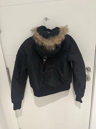 Plumifero chaqueta negro talla s mujer marca Loys