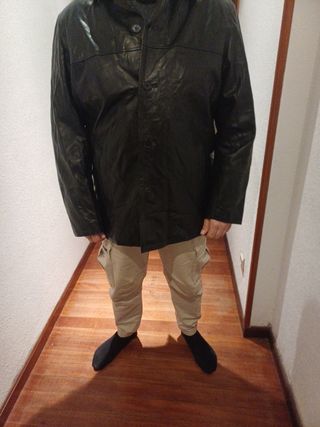 Levita cuero Hombre