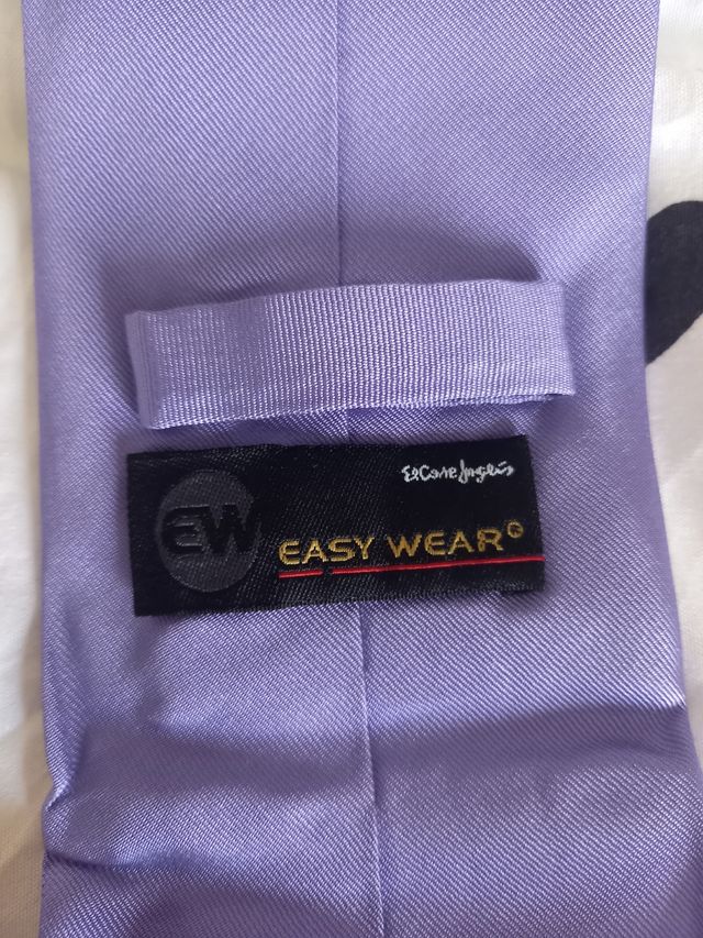 Nueva Corbata Easy Wear El Corte Inglés EW Violeta