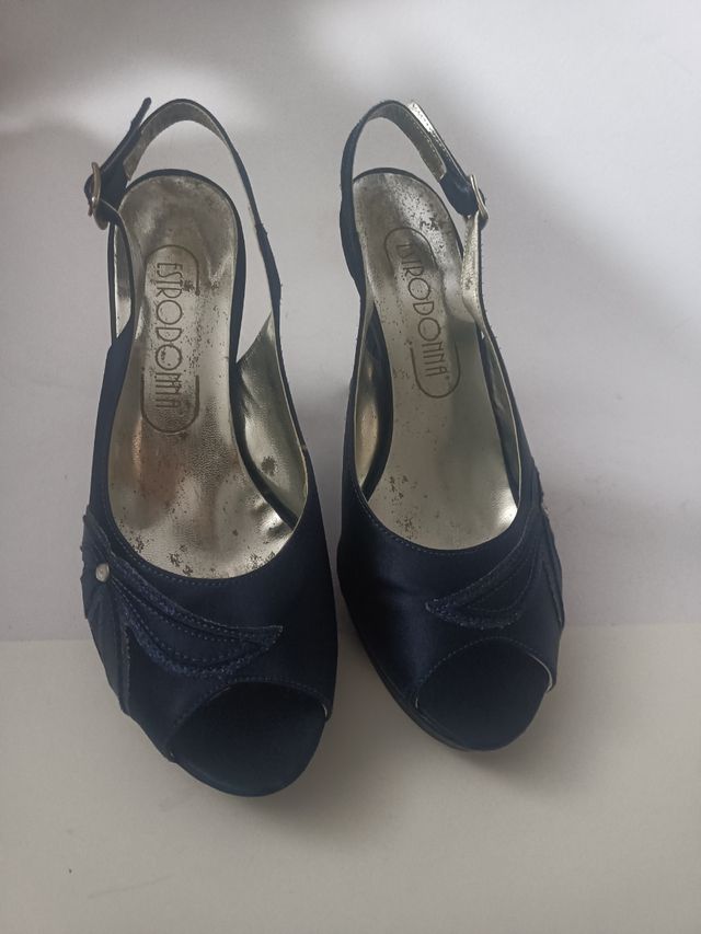 Scarpe donna tg.37 con tacco 