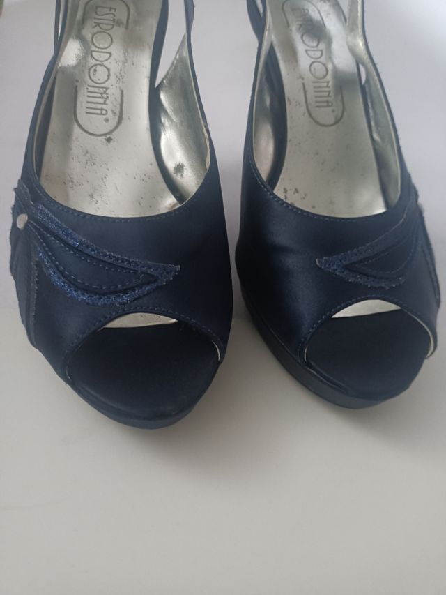 Scarpe donna tg.37 con tacco 