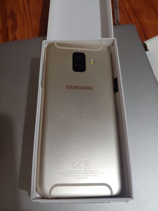 Samsung Galaxy A6 y funda a estrenar de regalo
