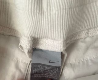 Pantalon blanco sport bermudas nile talla s