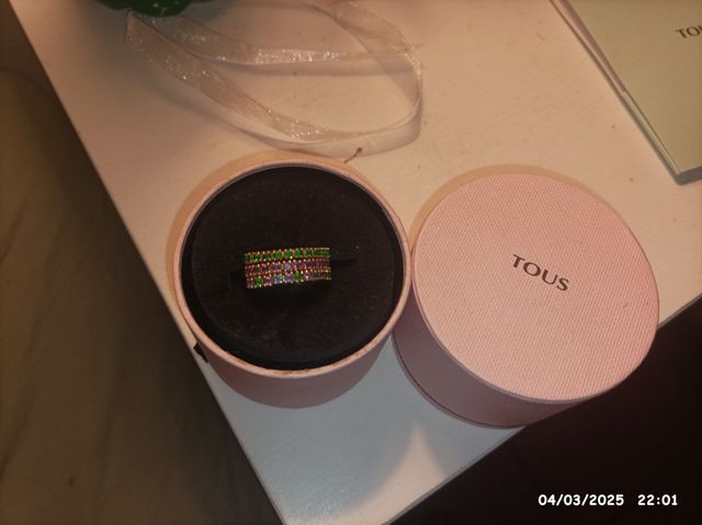 Precioso anillo Tous Straight original