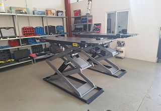 Elevador Tijera electro-hidráulico de doble elevac