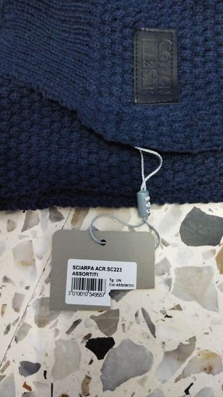 Sciarpa uomo Cotton e Silk 