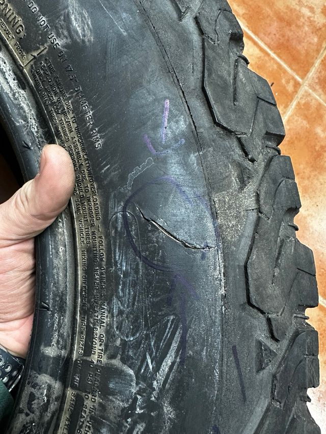 Neumatico 265 70 17 bf goodrich