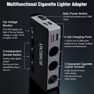 NUEVO - Cargador USB Coche