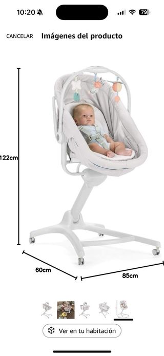 Cuna Baby hug 4en1 Chicco