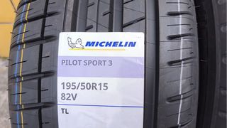 Neumáticos Michelin Pilot Sport 3 195/50/15 82V