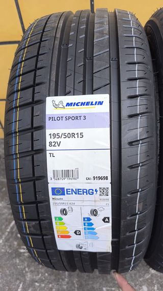 Neumáticos Michelin Pilot Sport 3 195/50/15 82V