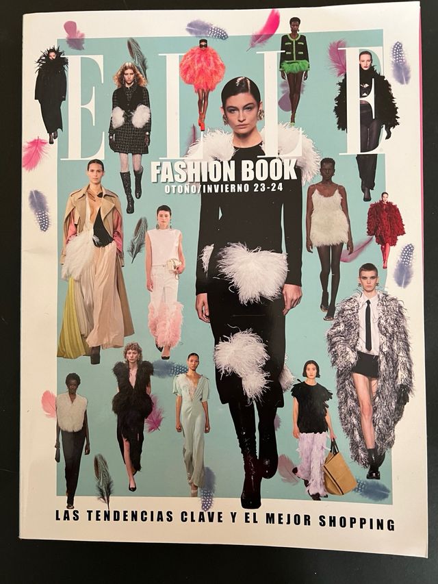 Lote de 3 revistas Elle Fashion Books