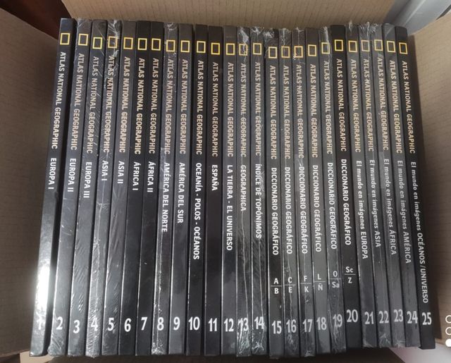 Enciclopedia Atlas Nacional Geographic