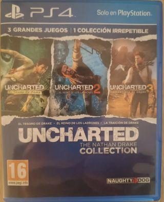 Uncharted trilogía ps4 