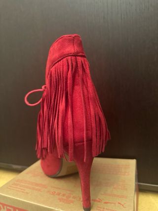 Scarpe con tacco donna rosse