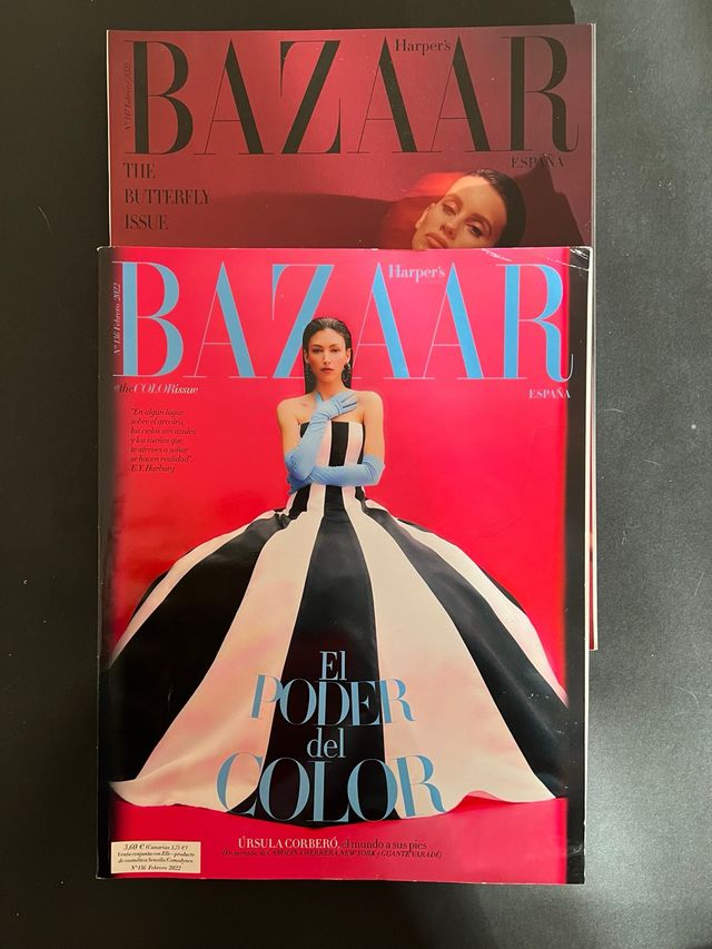 Lote de 2 revistas Harper’s Bazaar