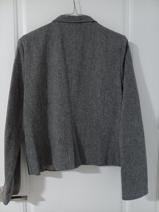 Blazer gris corta La Redoute