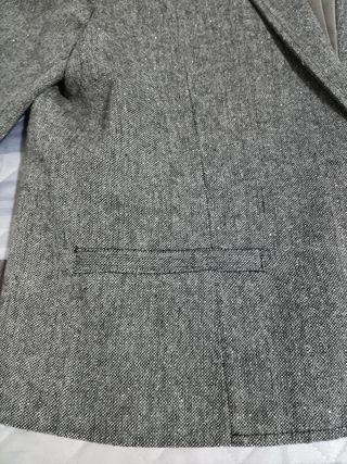 Blazer gris corta La Redoute