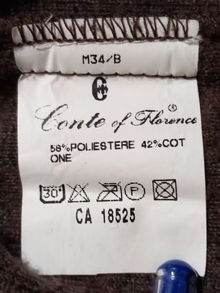 Pile con Zip Conte of Florence Originale