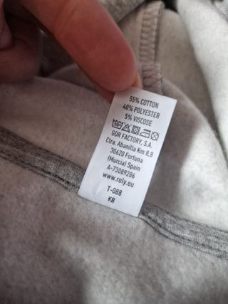 Sudadera Roly Beefeater London - Talla M