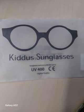 Gafas de sol espejo niño kiddus
