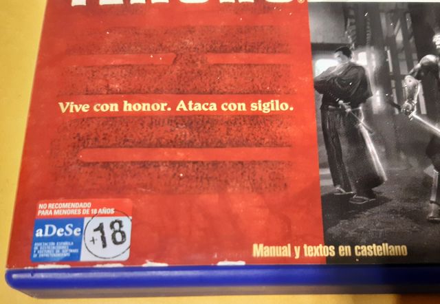 Tenchu III La ira del cielo PS2