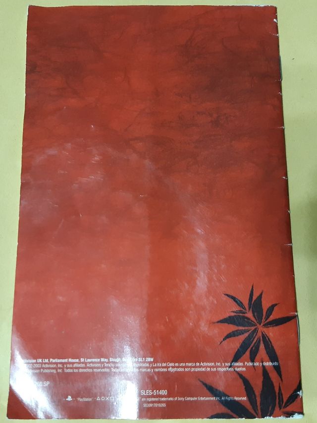 Tenchu III La ira del cielo PS2