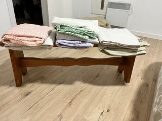 Cama de madera de pino. Flexa