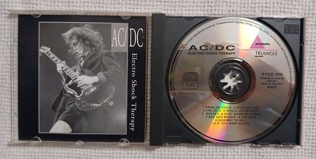 AC/DC – Electro Shock Therapy CD 78-79 // Muy Raro