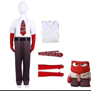 Disfraz Furia Inside out/ del reves talla 160