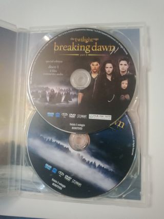 DVD Twilight breaking dawn special edition