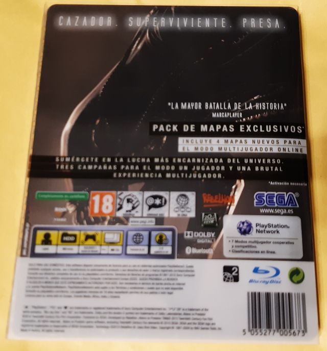 Alien Versus Predator Steelbook PS3