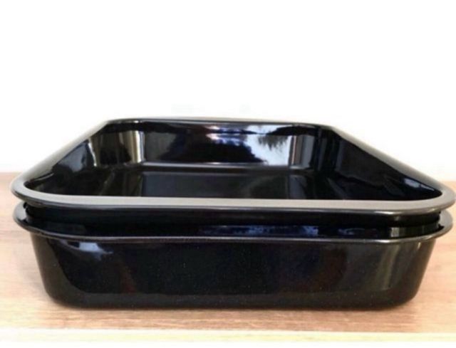 2 FORMAS RETANGULARES DE FORNO EXTRA GRANDES