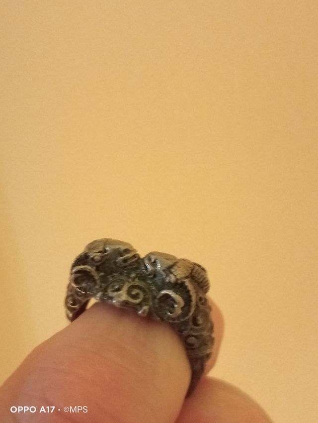 Anillo plata vintage