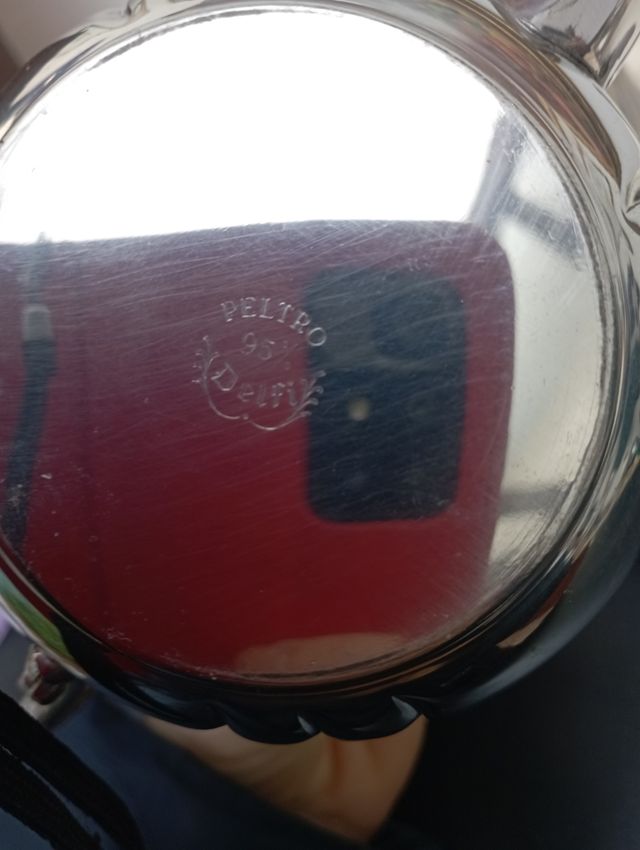 Servizio da thè in peltro