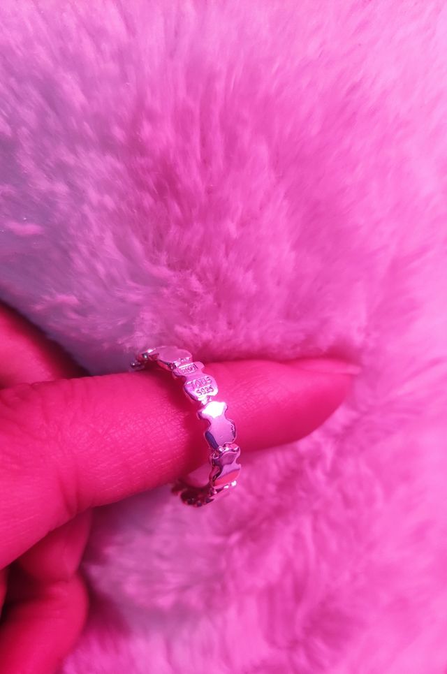 Anillo oso de tous