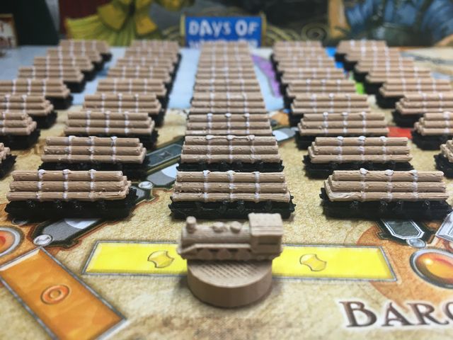 Adventurers to the Train Vagone multiplo marrone