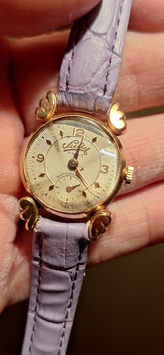 RELOJ SUIZO MUJER SULLY ORO 18K VINTAGE 