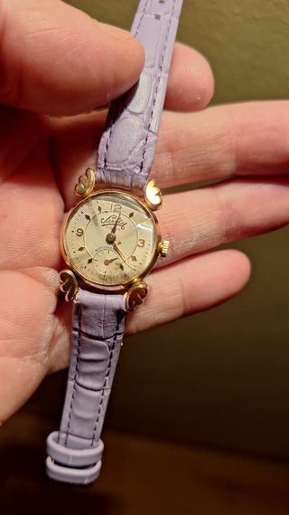 RELOJ SUIZO MUJER SULLY ORO 18K VINTAGE 