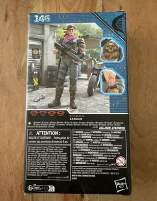 GIJoe GI Joe Classified Zandar