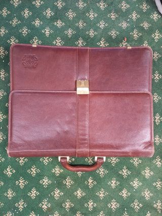 Cartera antigua guardadocumentos maletin