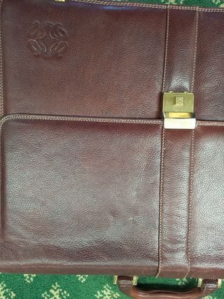Cartera antigua guardadocumentos maletin