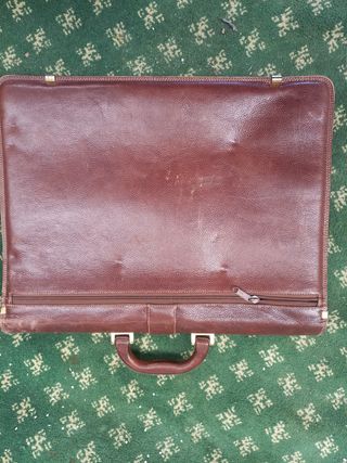 Cartera antigua guardadocumentos maletin