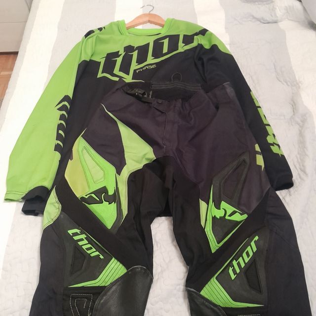 Traje motocross enduro thor