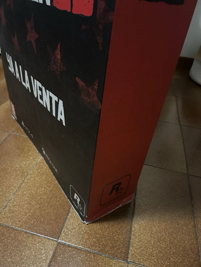 Cartel publicitario red dead redemption