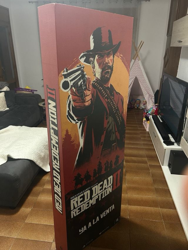 Cartel publicitario red dead redemption