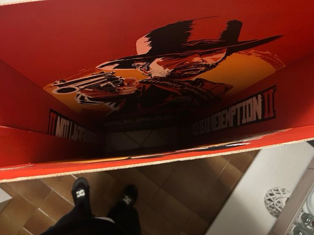 Cartel publicitario red dead redemption